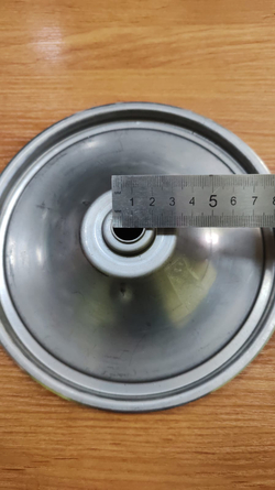 Запасная часть для насосов "LEO" моделей AMS210/0.75, AMS210/1.1, AMS210/1.5, AMS210/2.2, AMS370/1.1, AMS370/1.5, AMS370/2.2, AMSm210/0.75, AMSm21,/1.1, AMSm210/1.5, AMSm210/2.2, AMSm370/1.1, AMSm370/1.5, AMSm370/2.2, AMSm70/0.75, AMS70/0.75 - крышка суппорта из нержавеющей стали