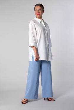 Брюки женские 4323ВП, голубой #477Гол024323ВП