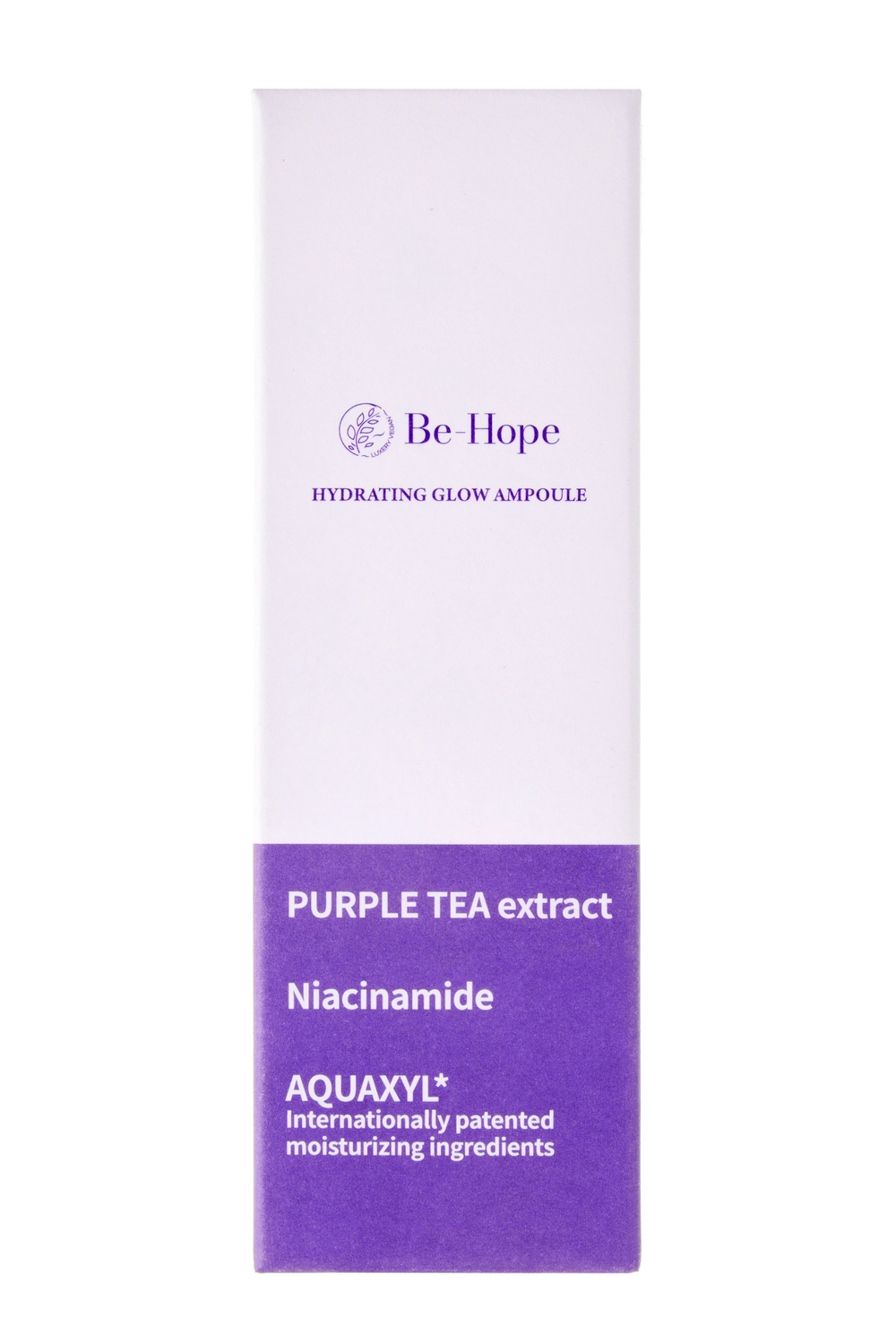 BE-HOPE Luxury VEGAN Hydrating Glow Ampoule - Веганская глубоко увлажняющая сыворотка (50 мл)