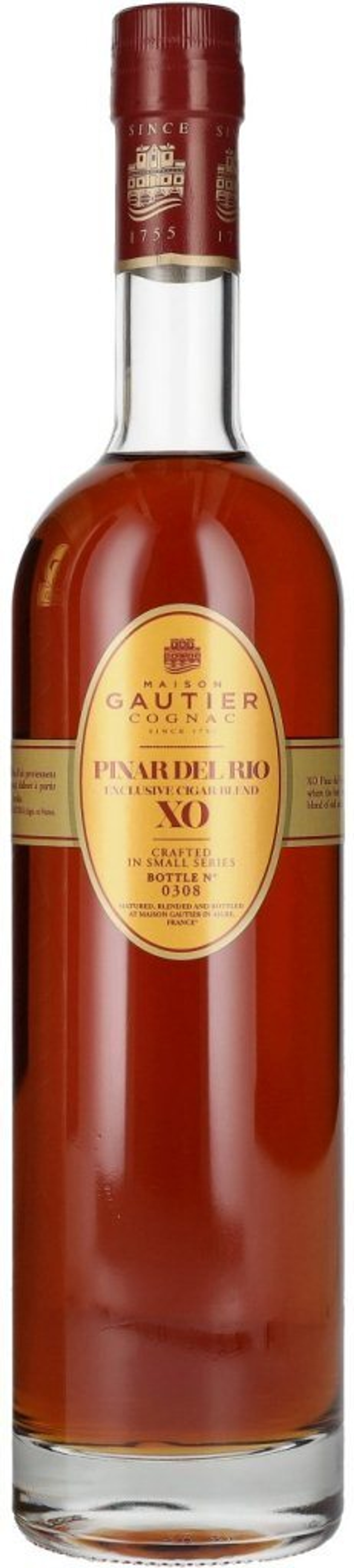 Коньяк Gautier X.O, Pinar Del Rio, gift box, 0.7 л