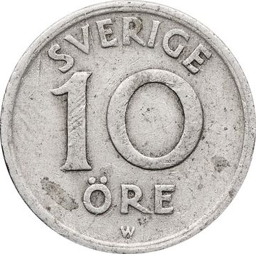 10 эре 1920-1947 Швеция