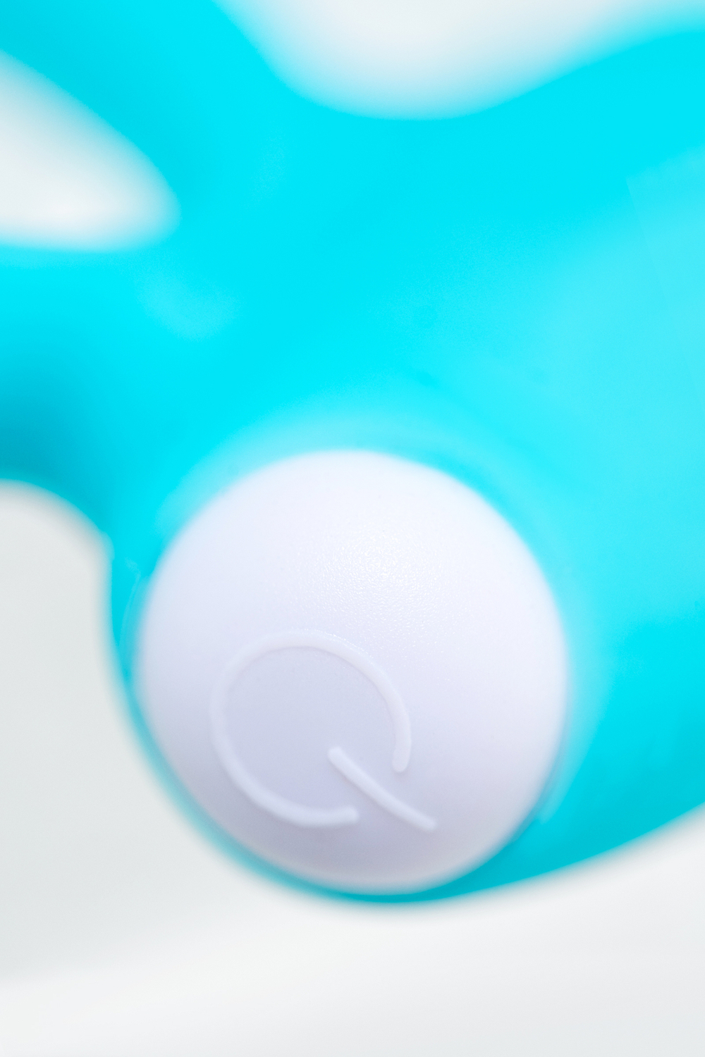 Виброкольцо на пенис A-Toys Sair голубое