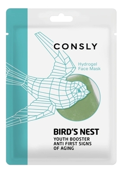 Consly Hydrogel Bird’s Nest Face Mask гидрогелевая маска с экстрактом ласточкиного гнезда