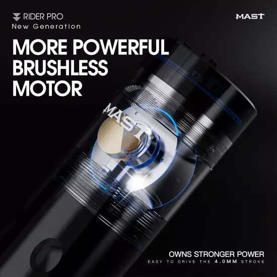 MAST Rider Pro Black | Машинка для тату и перманентного макияжа