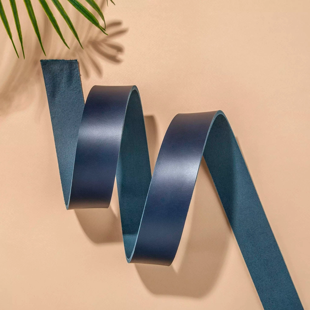 Ременная заготовка Dakota Blue Abissi (3,3-3,5 мм), цв. Синий