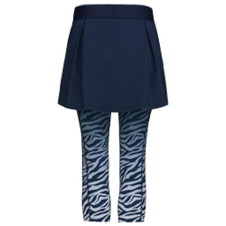 Теннисная юбка Head Dynamic 3/4 Tights Skort W - dark blu/print vision w