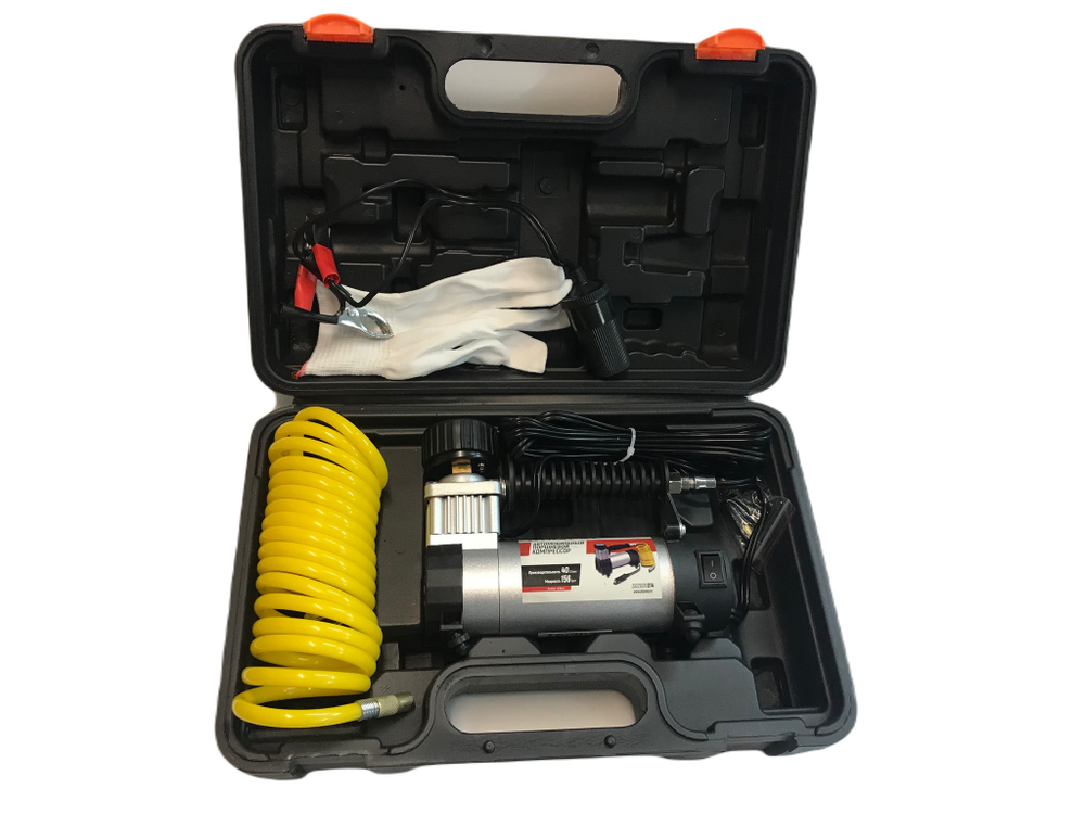 Компрессор автомобильный Skyway Титан-01 S02001014 30л/мин в кейсе