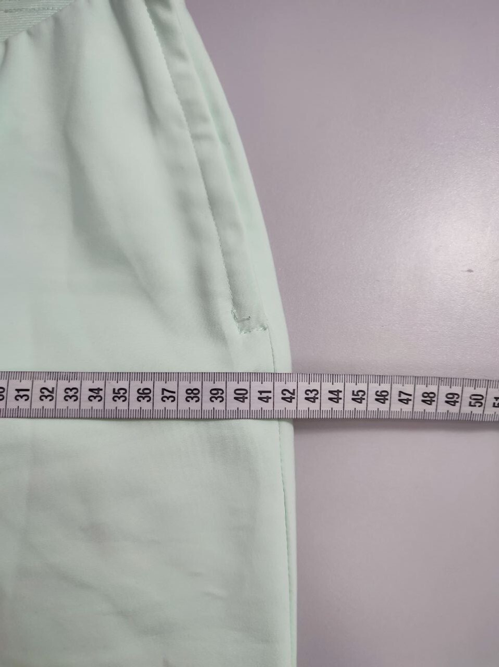 Брюки летние мятные 42 размер