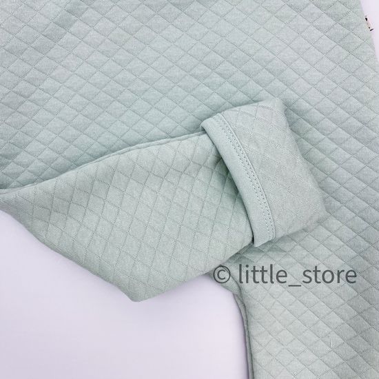 Полукомбинезон из капитония утепленный "Bunny" Ментоловый