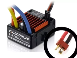 Коллекторный регулятор Hobbywing QUICRUN-WP-1060-BRUSHED-SBE-T-PLUG (60A-360A, 1/10)