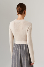 51625 Платье женское (кремовый меланж)