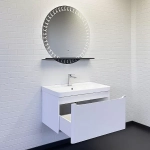 Тумба с раковиной Comforty Арзамас 80-1 00-00017177 белая матовая