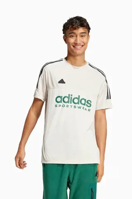 Футболка adidas House of Tiro Nations Pack - бежевый