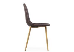 Стул на металлокаркасе Capri коричневый