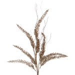 Ветка декоративная «Изящный колос» 75 см, Шампань