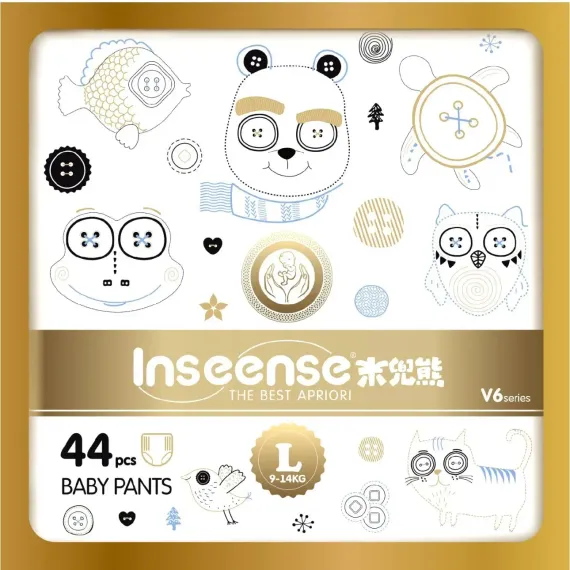 Трусики INSEENSE L (9-14 кг) 44 шт.