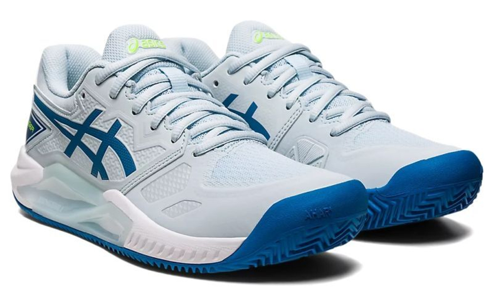 Женские теннисные кроссовки Asics Gel-Challenger 13 Clay - sky/reborn blue - Blue