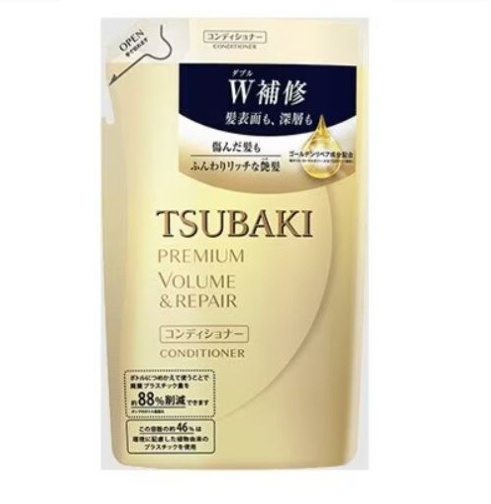 SHISEIDO Tsubaki Premium Repair Conditioner - кондиционер для восстановления волос в рефиле