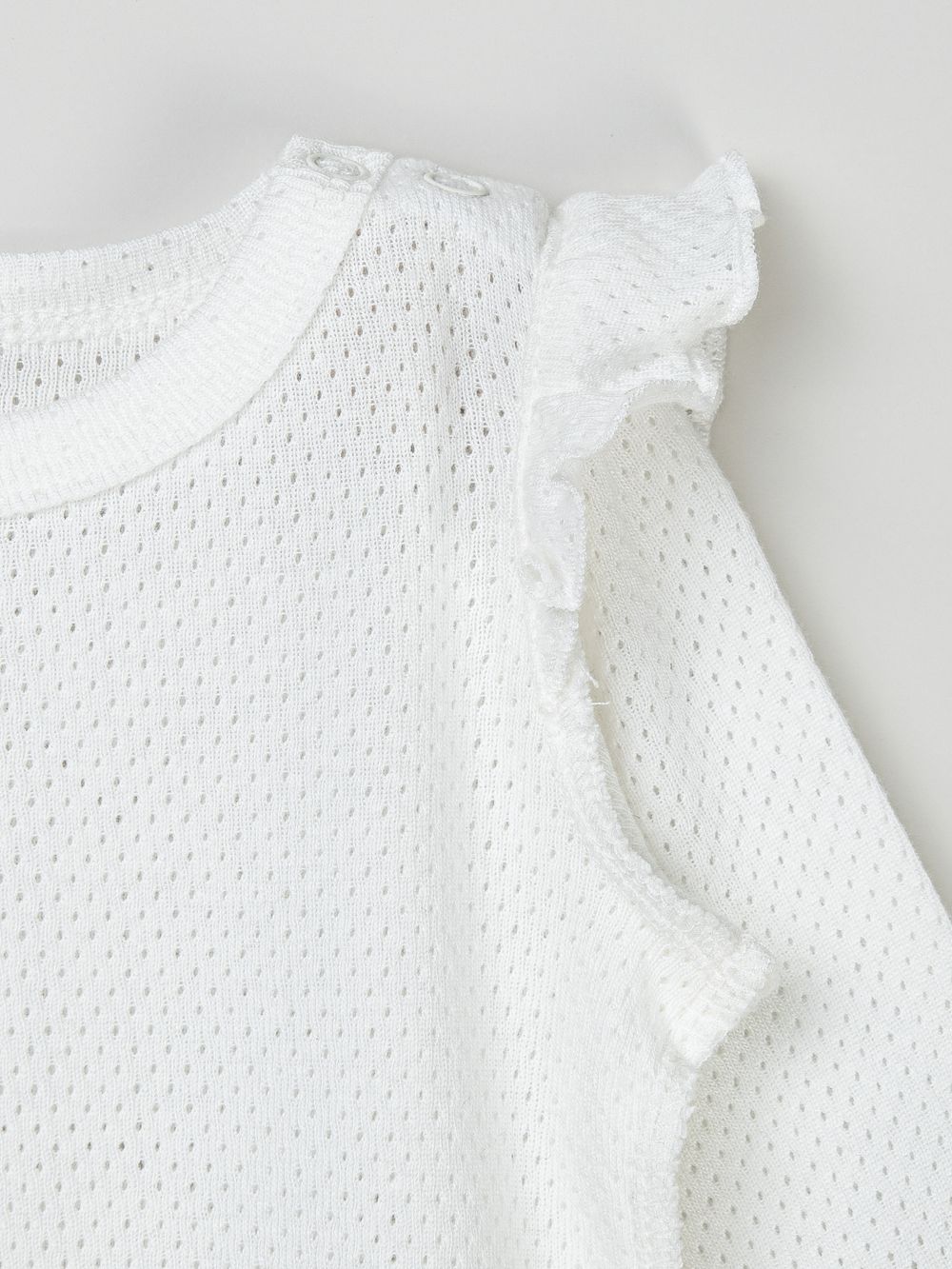 Боди с крылышками "Молоко" из ажурного хлопка 0+