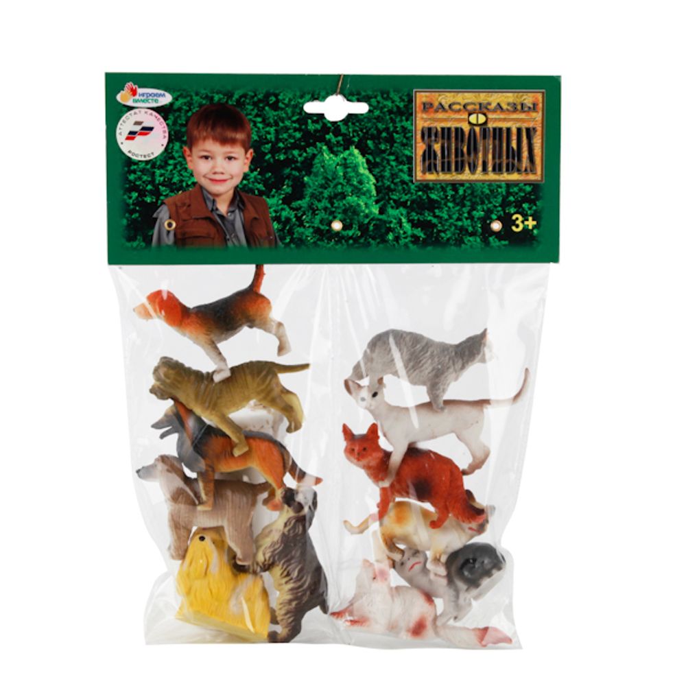 Набор "Домашние животные" 12 шт.