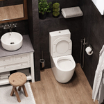 Унитаз BELLA напольный безободковый высокий Ceruttispa CT8709 (620х385х920)