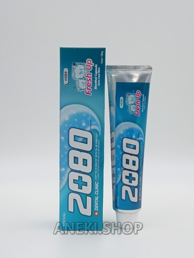 Зубная паста освежающая с экстра-мятным вкусом 120 г Fresh Up Toothpaste Dental Clinic 2080