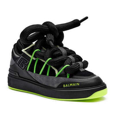 Кроссовки B-COURT PUFFY` Balmain - черный(DM1VI361 LBTC)