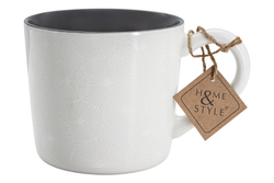 Кружка 450мл Home&Style Frost серая