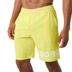 Мужские теннисные шорты Bjorn Borg - лимонный тоник