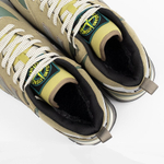 кроссовки New Balance 574 Mid x Stone Island Olive / White Winter