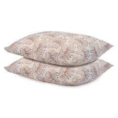 Набор из двух наволочек из сатина с принтом "Цветы" Prairie 50х70 см