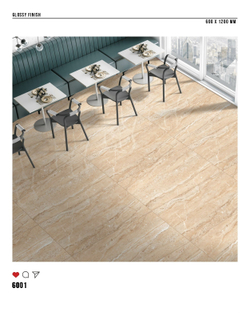 Керамогранит glossy №1 60х120, 6001