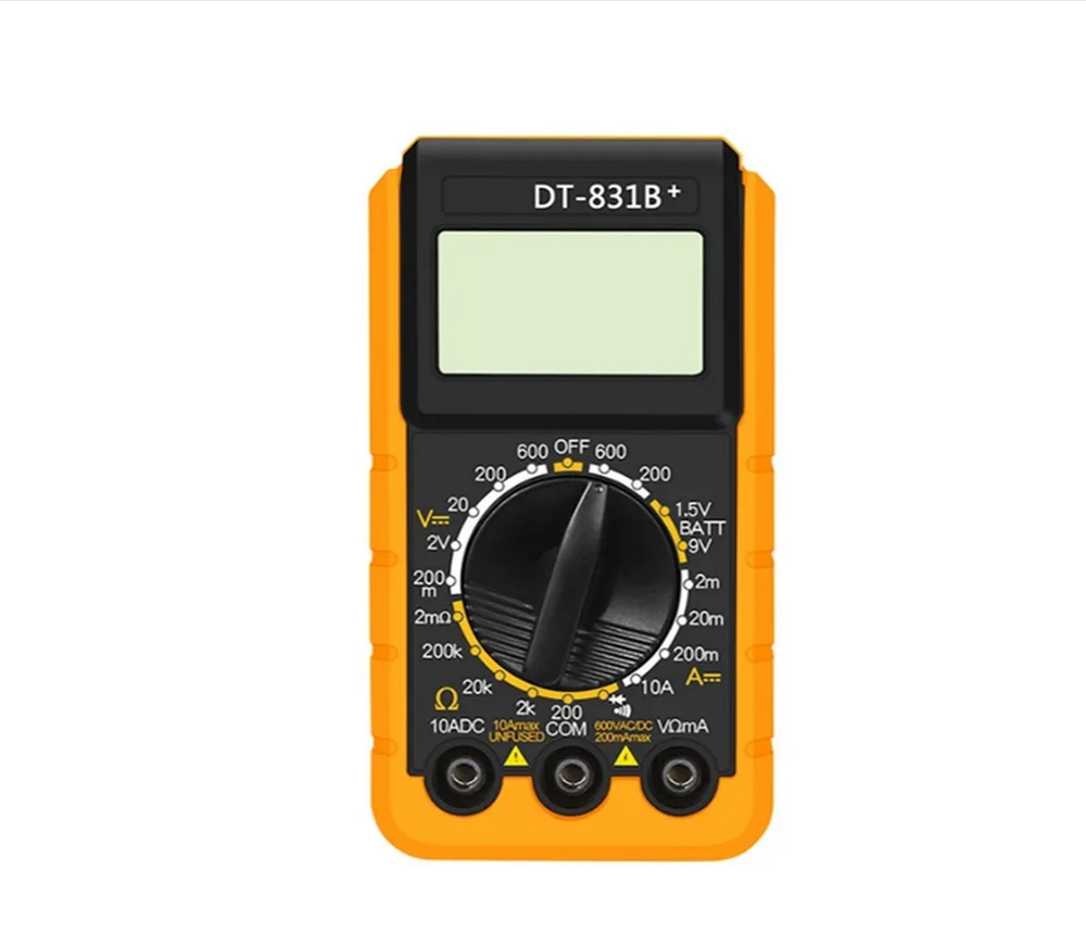 Мультиметр цифровой универсальный DT-831B+