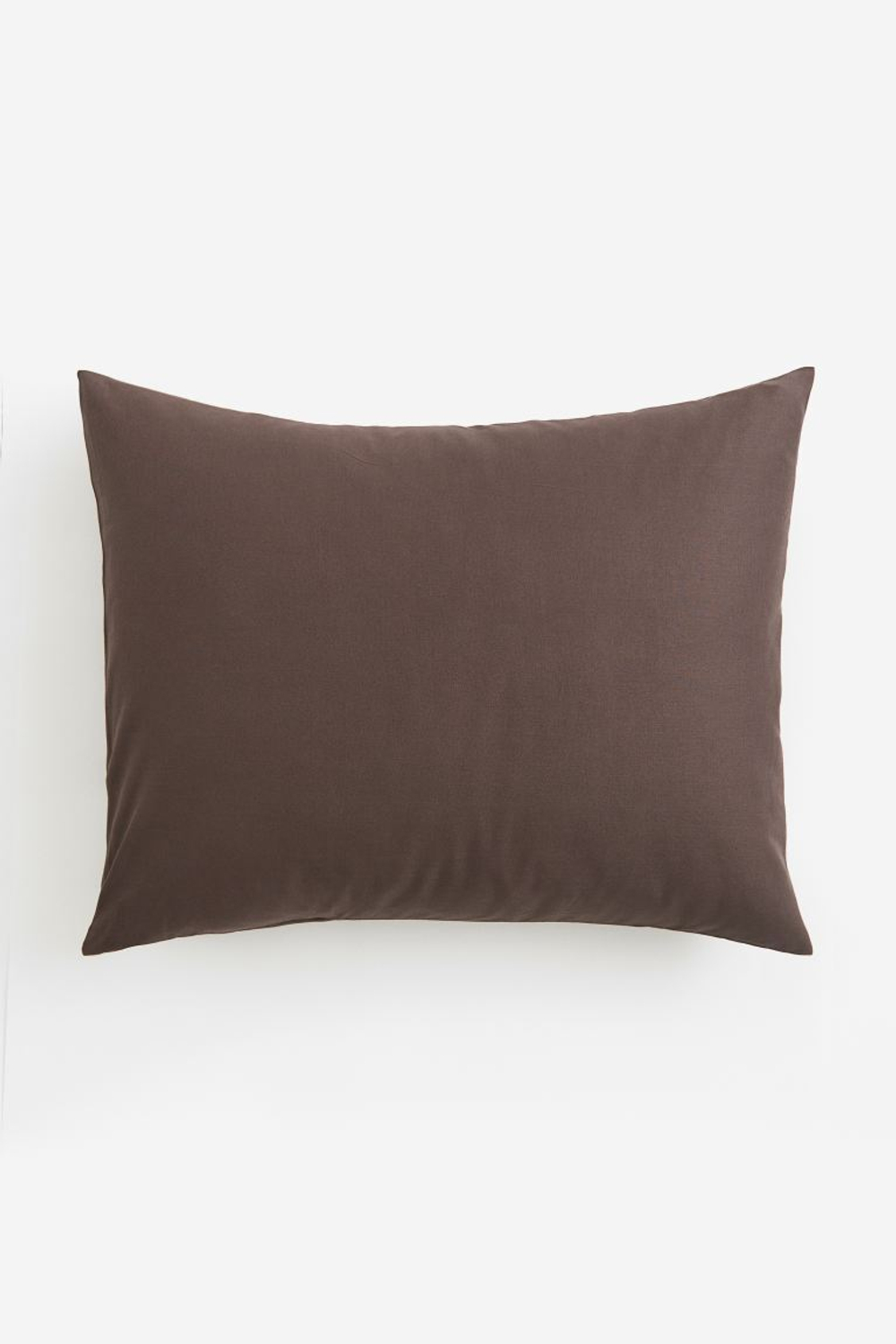 H&M Хлопковая наволочка, темно-коричневый
