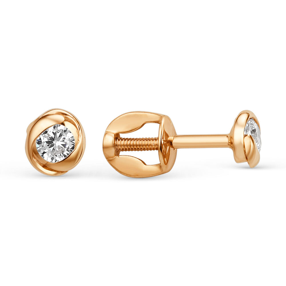 Серьги из золота 585 пробы