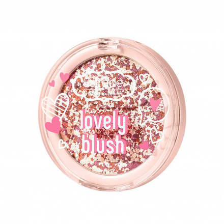 Estrade Румяна для лица Lovely Blush, компактные, тон №206, Коричнево-розовый, 5 гр