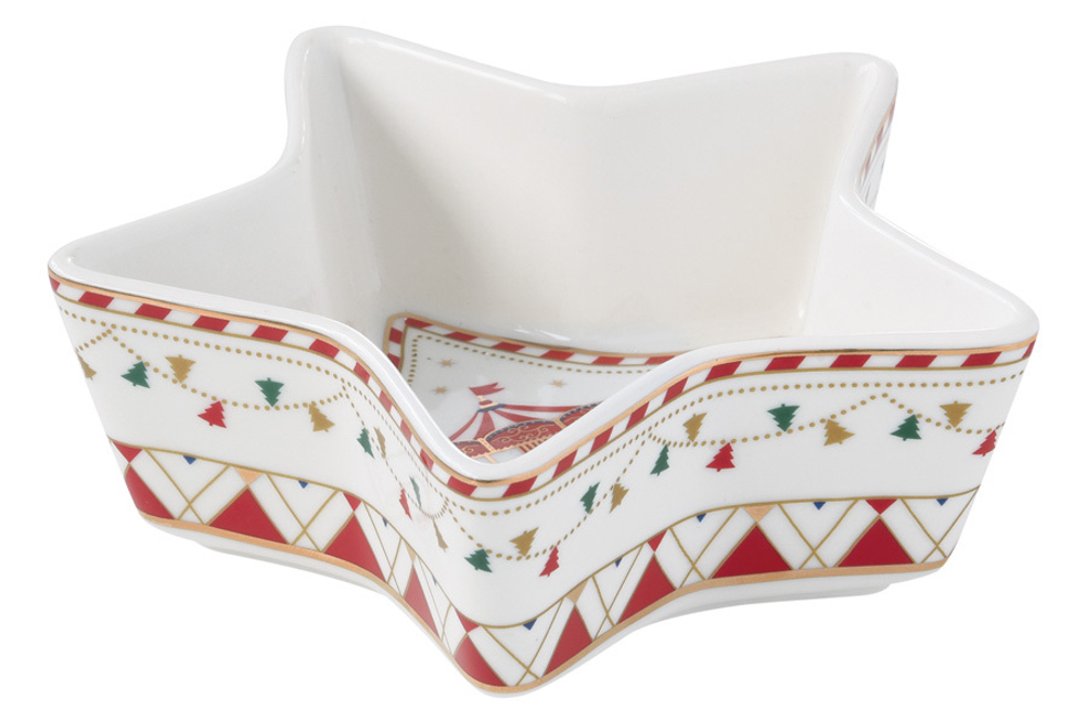 Салатник 15см Easy Life Рождественская карусель