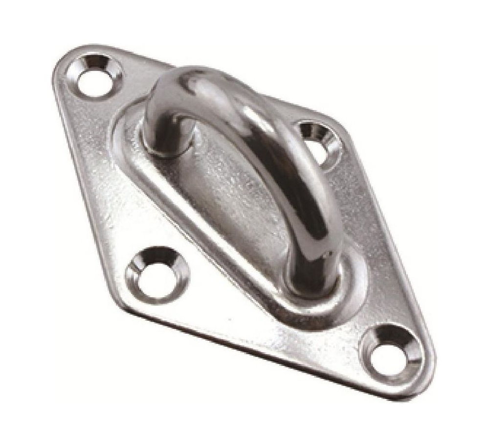 Серьга с ромбовидным основанием 65х40мм, Marine Rocket