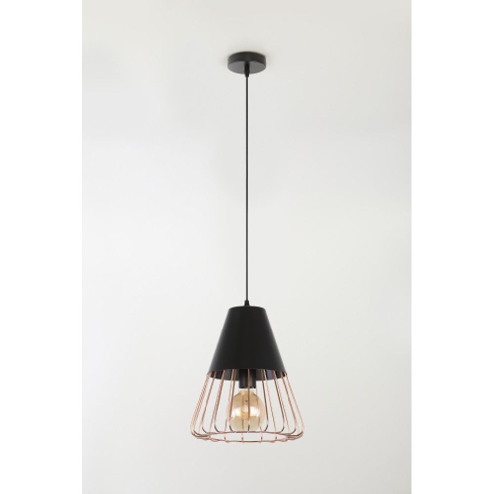 Светильник подвесной (подвес) Rivoli Kasimira 5050-201 1 х E27 60 Вт лофт - кантри