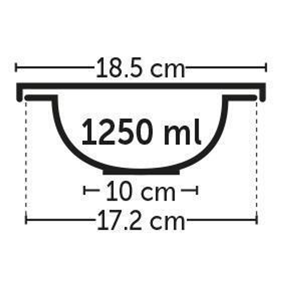 Миска для собак Flamingo KENA L, 1.25 л