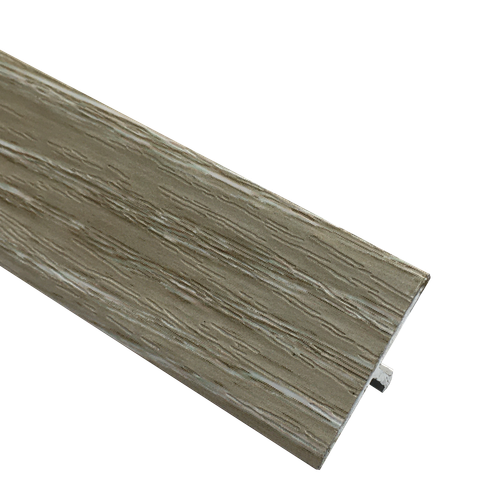 АТ 25мм "DO-4" 2,7м Дуб пепельный (23) Т-обр. ламинир. алюм.