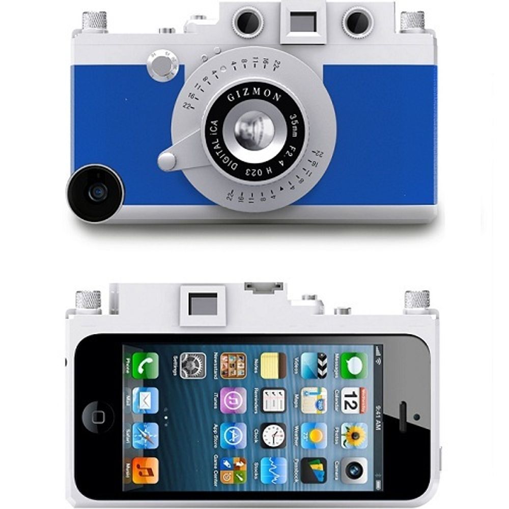 Чехол Gizmon iCA5 Dizzling Blue для IPhone 5/5s