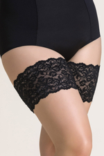 509 Koronkowa opaska Nero