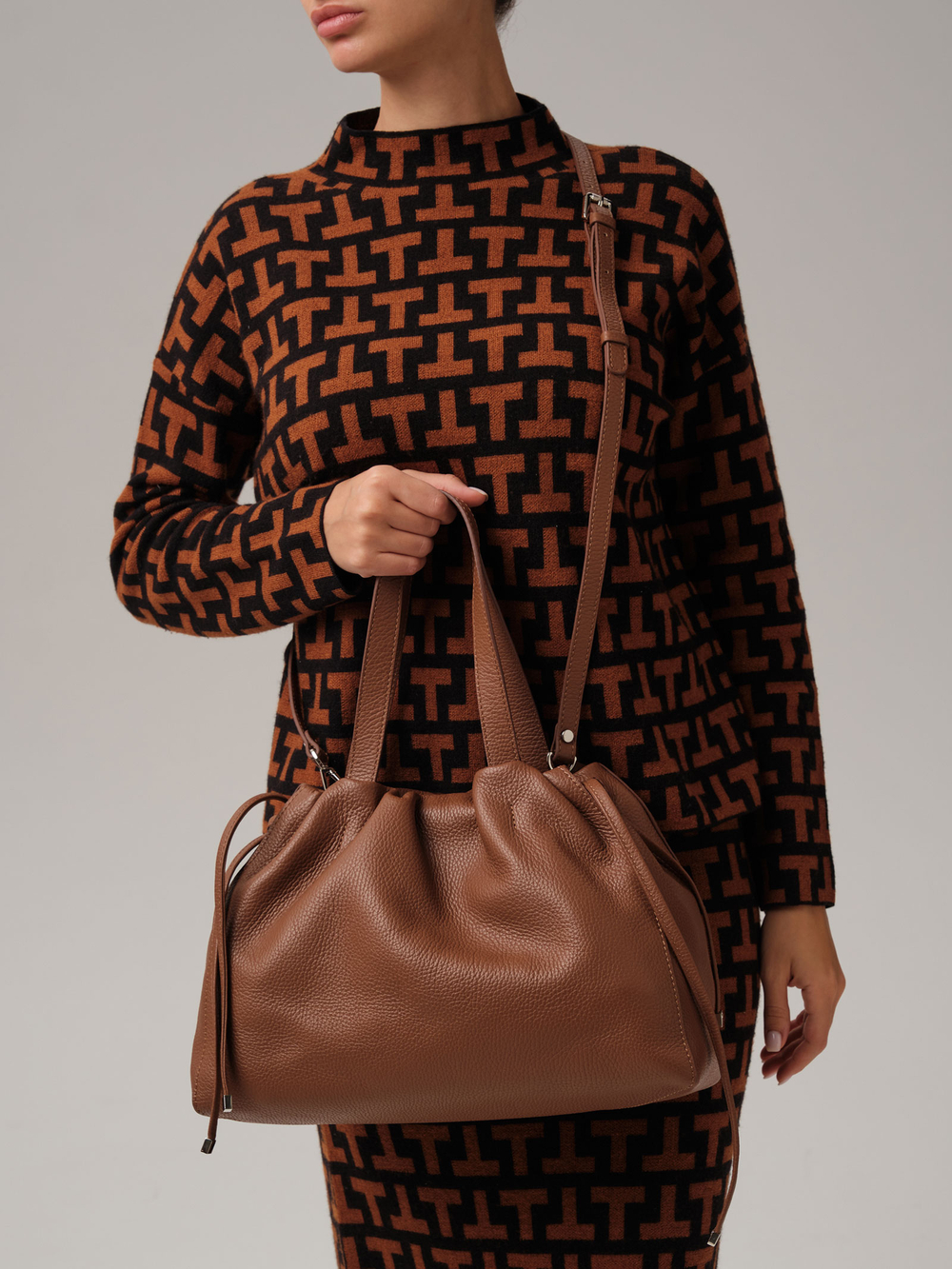 Сумка Deboro 31153 темный орех