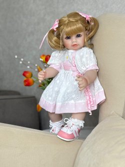 Кукла Реборн мягконабивная 45см (FA-935A1)