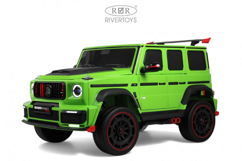 Детский электромобиль RiverToys Z888ZZ GREEN/зеленый