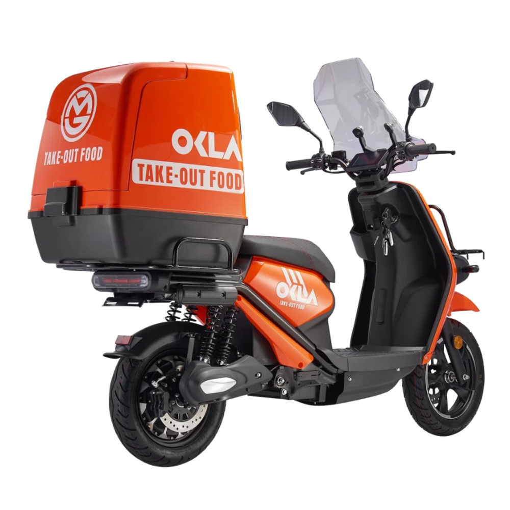 Электроскутер Okla Mx Mini + Rear Box