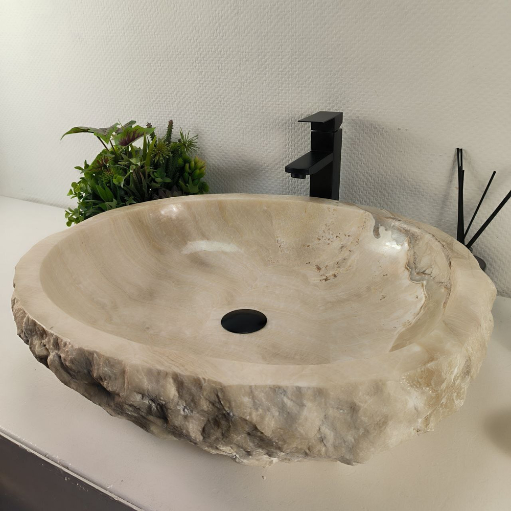 Раковина из оникса Erozy White EO-64298 62*53*16 0215