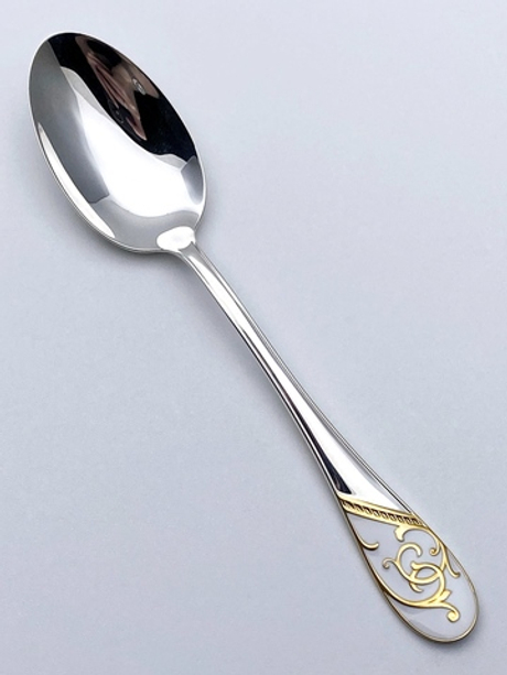 Ложка из серебра /Позолота,чернение