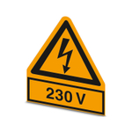 0830451 - PML-W200 (25X25)R - Предупредительная табличка